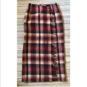 Eddie Bauer size 8 tall wrap skirt